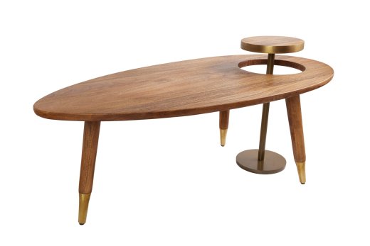 Couchtisch Göteborg 110cm Mangoholz Braun