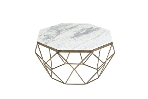 Couchtisch Ravenna 70cm Weiss