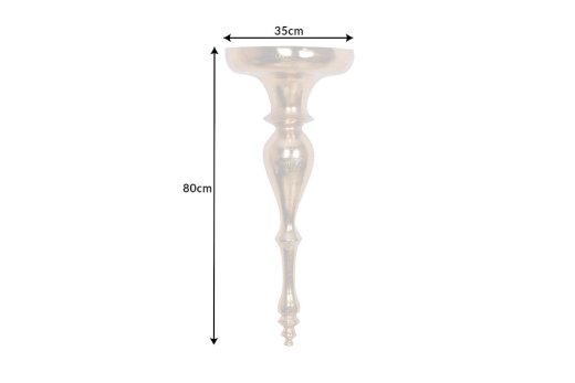 Wandkonsole Regal Barock London 80cm Gold