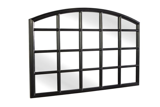 Wandspiegel Bordeaux Schwarz