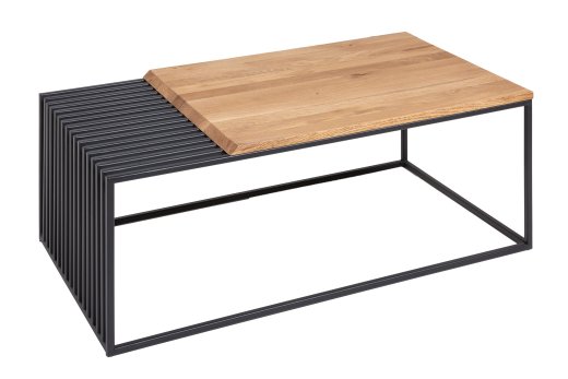 Couchtisch Genf 100cm Eichenholz Natur
