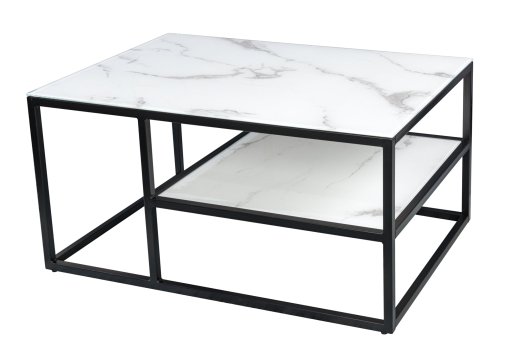 Couchtisch Aachen 90cm Weiss