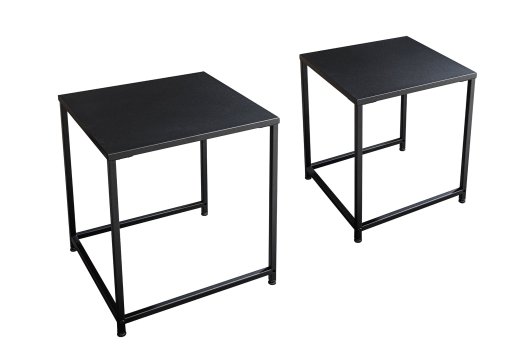 Couchtisch Jersey 2er 40cm Schwarz