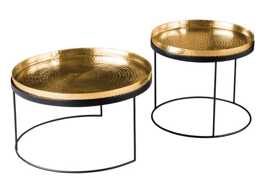 Couchtisch Triest 2er Gold