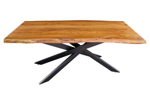 Esstisch Graz 35mm 200cm Akazienholz Naturbraun