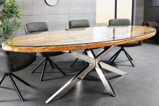 Esstisch Newcastle Modern Oval