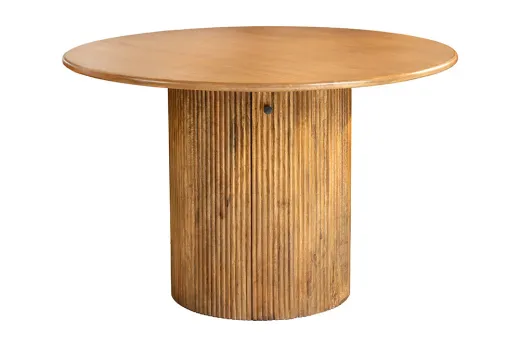 Esstisch Niort Mangoholz Braun