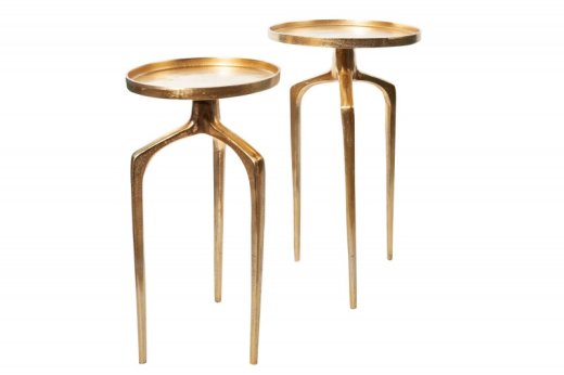 Beistelltisch Pittsburgh Gold 2er Set